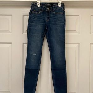 Hollister low rise super skinny stretch jeans